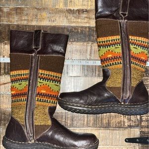 BORN | Born Women’s Wool And Leather Boots Size 11 EUC